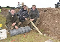 Fierce competition at district ploughing match