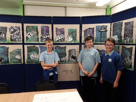 Ysgol Eifion Wyn pupils