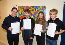‘Hard work pays off’ as pupils bag top grades
