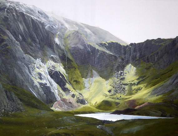 ‘Golau dros Cwm Idwal’ by Rob Piercy