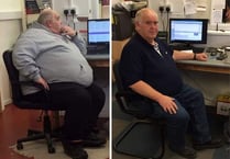 Wyn loses 11 stone as slimmers raise funds for charity