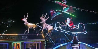 House's spectacular festive lights raise money for school