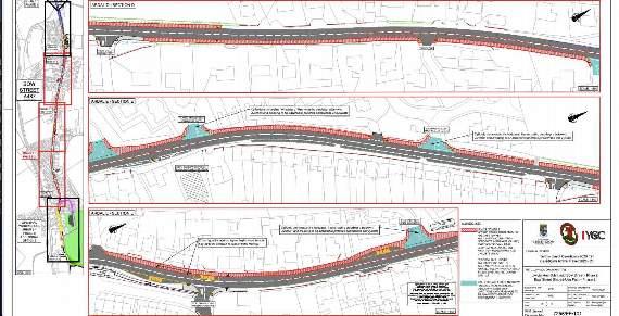 Phase two hopes to extend the cycle path through Bow Street eventually linking up with the railway station