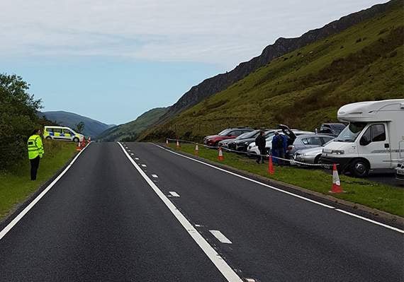 Police are asking people to park responsibly. Photo: NWP Gwynedd South