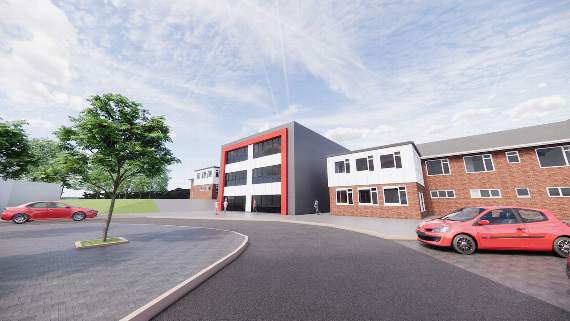 An artist impression of the £4.8 million will look like