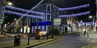 Aberystwyth lit up for Christmas ahead of virtual switch-on event
