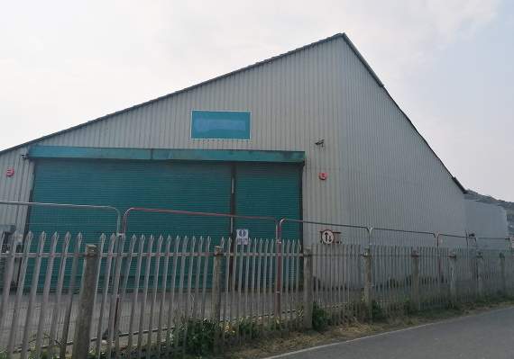 The former Arriva depot and the old candleworks buildings in Aberystwyth will be demolished within the next few weeks