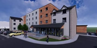 Design of new Porthmadog hotel at old tax office splits opinion