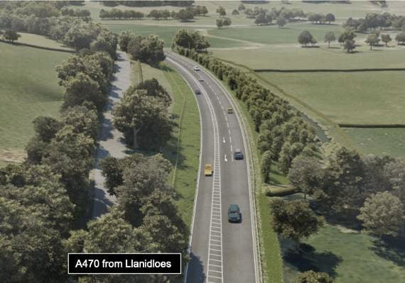 The public consultation on the Welsh Government’s £5.1 million Llangurig Safety Scheme will finish on 30 April