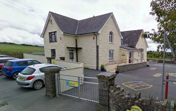Ciliau Parc, Felinfach and Dihewyd (pictured) primary schools will close at the end of August 2022 to be replaced by a new area school