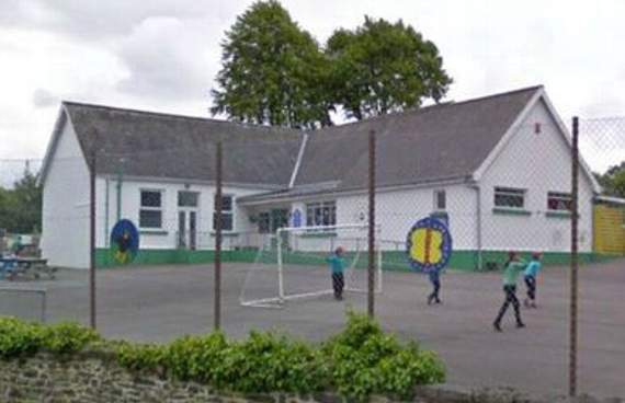 Ciliau Parc, Felinfach (pictured) and Dihewyd primary schools will close at the end of August 2022 to be replaced by a new area school