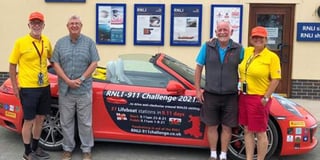 RNLI fundraising challenge tour visits every station in Wales