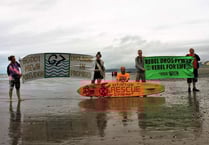Activists 'send a message to world leaders' ahead of G7 summit