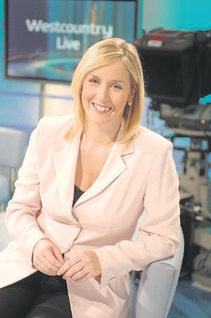 ITV Westcountry weather girl, Kate Reeves