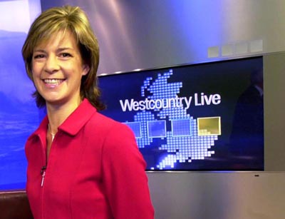 ITV Westcountry presenter, Alexis Bowater