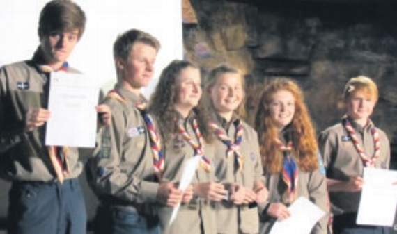 Winners of the Duke of Edinburgh's Bronze Award