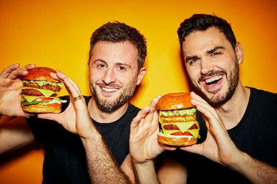 Vegan cookery YouTube bloggers Henry Firth and Ian Theasby, otherwise known as BOSH!