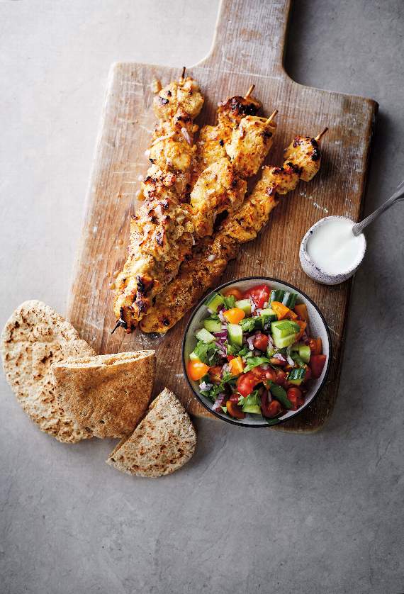 This week's Cornish Times recipe is for Claire Thomson's Spiced Persian Chicken Skewers