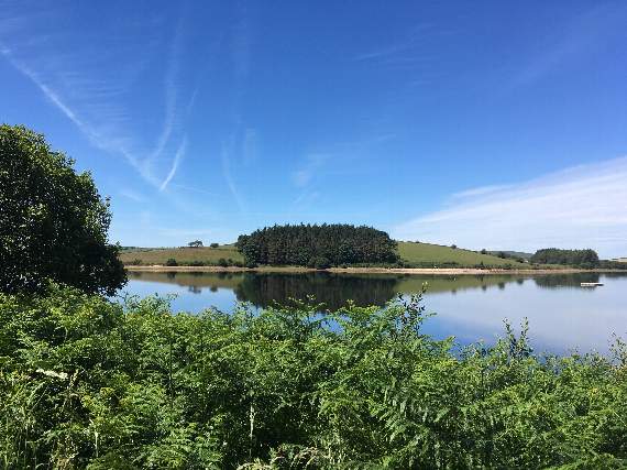Siblyback Lake today, by Amy Lakey. The South West Lakes Trust would like photos of the reservoir during its construction - or photos showing the area before the lake appeared