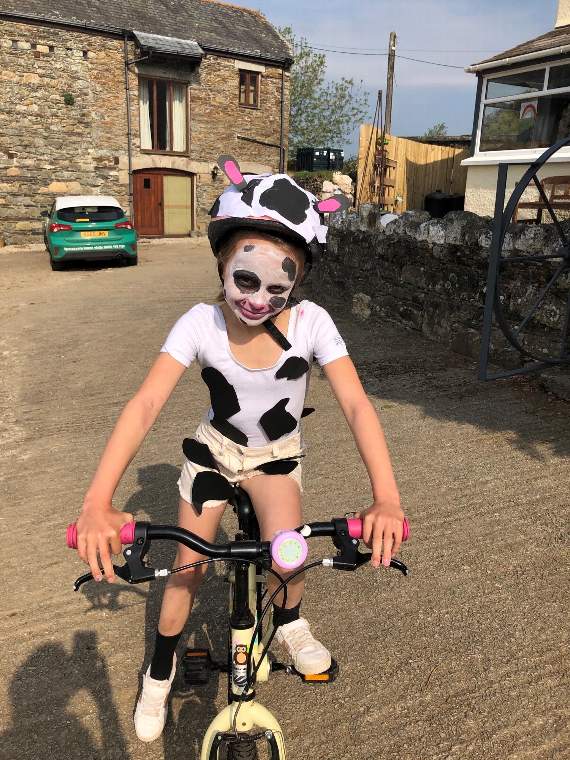 The Stoke Climsland Primary School youngster wanted to help families that might not have enough to eat