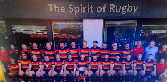 The Saltash team that played at Twickenham on May 6, 2018
