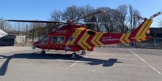 Busy first month in service for Cornwall's new air ambulance