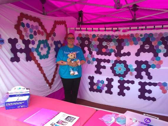 Della of Creative Academy Cornwall will be doing a 24 hour quilt-a-thon during the RELAY2020 weekend - patches can be bought and Della will decorate them to add your personalised patch to the amazing quilts - visit www.quiltofhope.co.uk