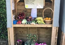 Kate's roadside stall is a growing success