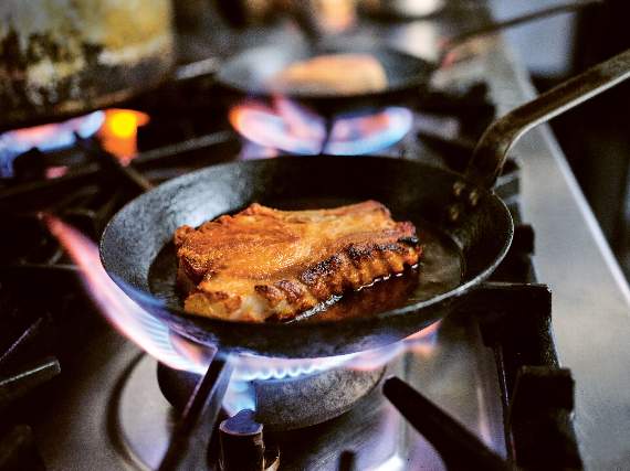 This week the Cornish Times Recipe of the Week is for A Quality Chop House Pork Chop...