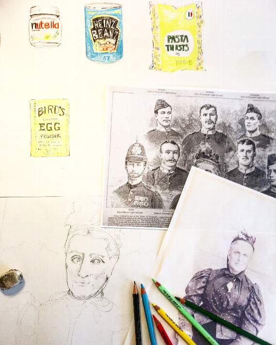 Connecting across generations is the theme of the art resource