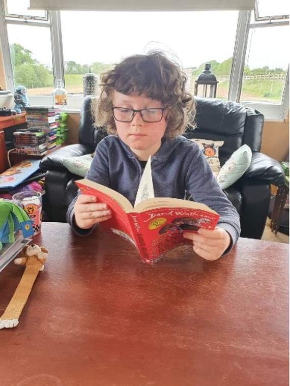 Samuel of Sir Robert Geffery's Primary School was one of a class who wrote poems about life in lockdown