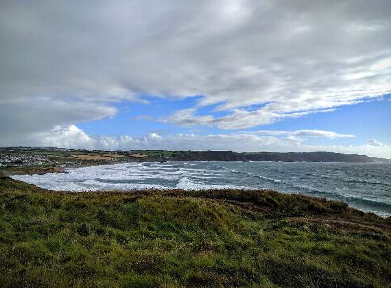 Even on a normal day, north cornwall's beaches can pose dangers for inexperienced swimmers and surfers. With no lifeguard patrols at the moment, and large swells coming in, combined with big tides, lifeguards and surfing magazine Carve are pleading with people to stay out of the water
