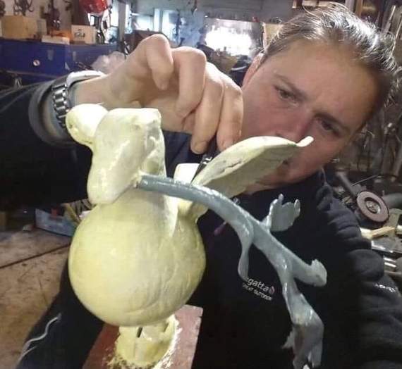 Chrissy Robinson of Creative Metalwork in Bodmin