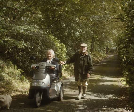 Robin with his wife Louella