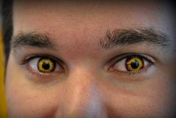 Halloween contact lenses can seem like a good costume addition but can provoke all sorts of nasty problems, say opticians