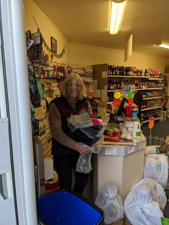 JIM and Sue Eames were presented with flowers and the volunteer team were given chocolates to celebrate the 10th anniversary
