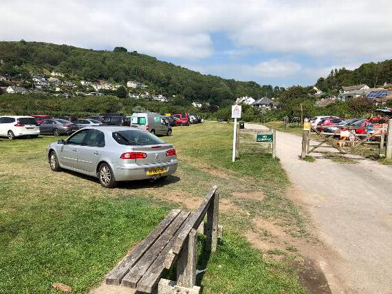 Motorists drove onto the nature reserve last weekend after finding the car park full. Cornwall Council fixed the fence the next day