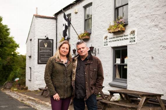 Landlords Amy and Ian