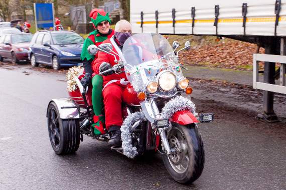Bikers usually go out in convoy from Ivybridge to St Austell each December. This year they might choose to do the ride but at times spaced out over the weekend