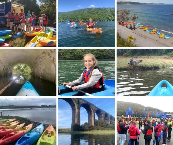 Taster sessions and kayaking trips are staged for children and adults