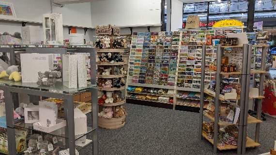 The shop has a great range of cards and gifts, and this is something set to expand with the space in the new premises