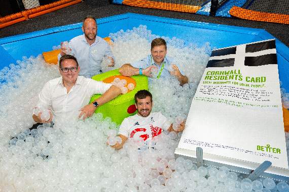The card gives discounted entry to swimming, trampolining and soft play