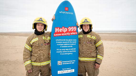 Emergency services around the world are urging the public to download the what3words app