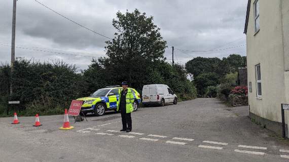 The road is expected to be closed for a few days while joint police and fire and rescue service investigations are carried out, say police