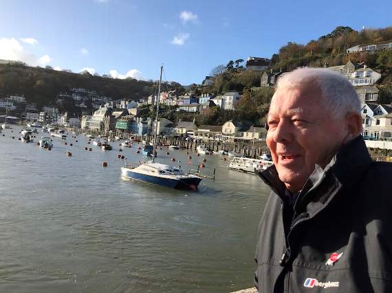 John Currah has worked for the West Looe Town Trust for 22 years