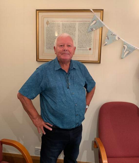 John has stepped down as clerk, but will continue in the role of Trustee