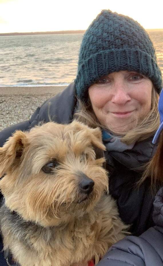 Mabel and her owner Helen