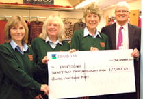 Mole Avon staff raised £22,000 for Hospiscare