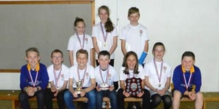 Six schools took part in tag rugby festival