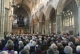 Tributes paid to Tony Beard, The Wag from Widecombe at Exeter Cathedral